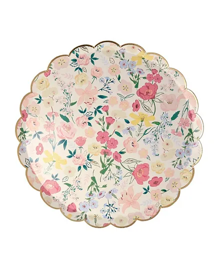 Meri Meri English Garden Side Plates - Pack of 8