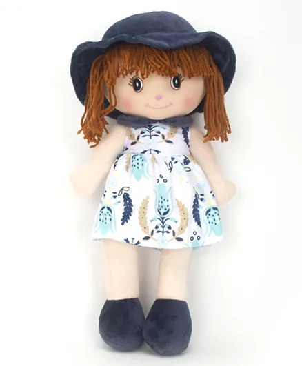 Fab N Funky Multicolor Cotton Filler Doll, Soft Cuddly Toy, 18 cm for Ages 3+
