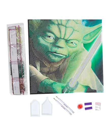 Craft Buddy Yoda Crystal Art Kit