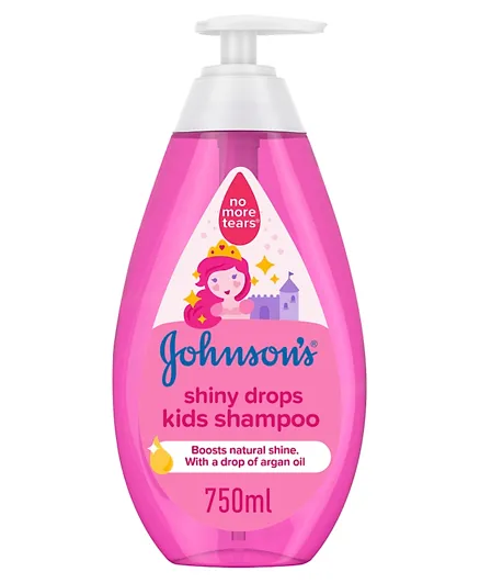 Johnson & Johnson Shampoo Shiny Drops Kids Shampoo - 750 ml