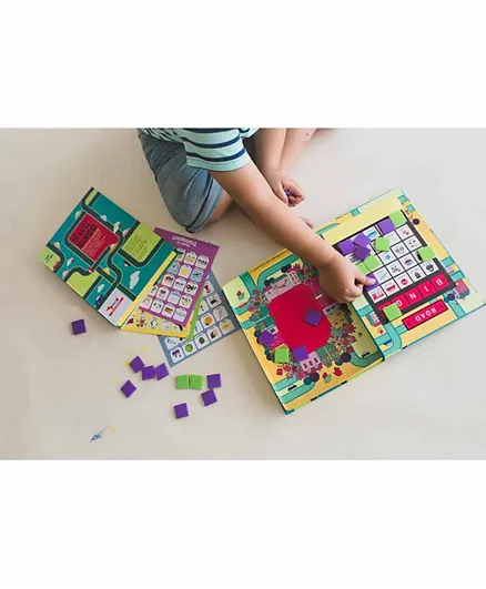 CocoMoco Kids Travel Bingo - Multi Color