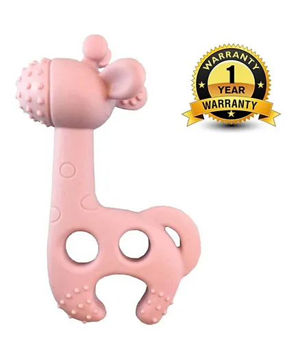 Diaper Champ Teether - Old Pink