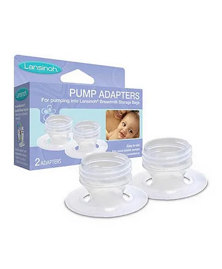 Lansinoh Pump Adapters - Pack of 2