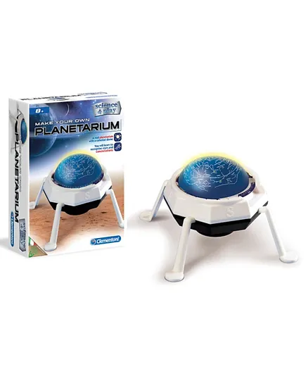 Clementoni - Science & Game Planetarium - White & Blue