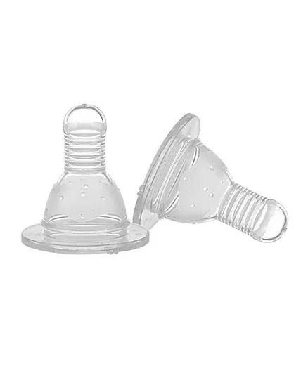 Babe Baby Silicone Nipple - Pack of 2