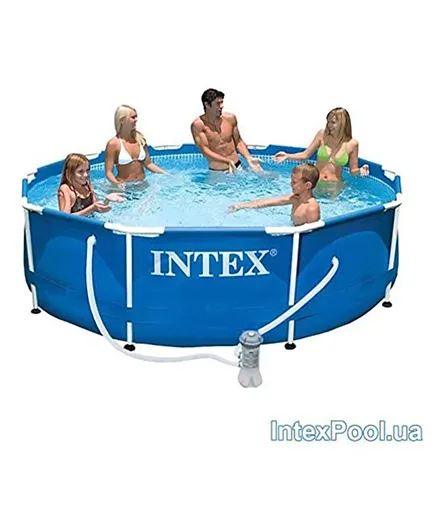 Intex Metal Frame Pool - Blue