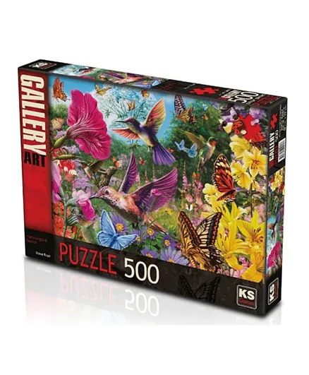 KS Games Puzzle Humming Bird Garden - 500 Pieces
