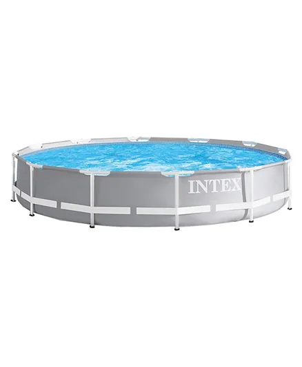 Intex Prism Frame Pools + Pump - 12 Feet By 30 Inches