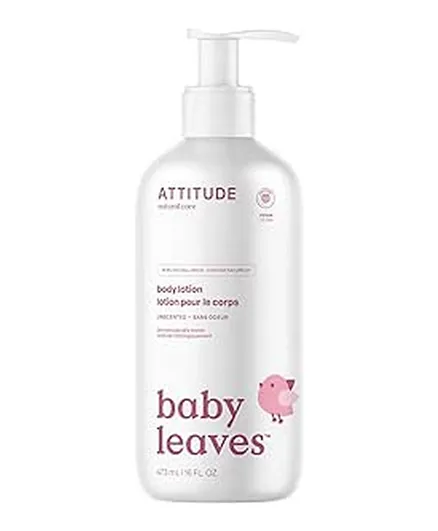 Attitude Baby Leaves Body Lotion Fragrance Free - 473mL