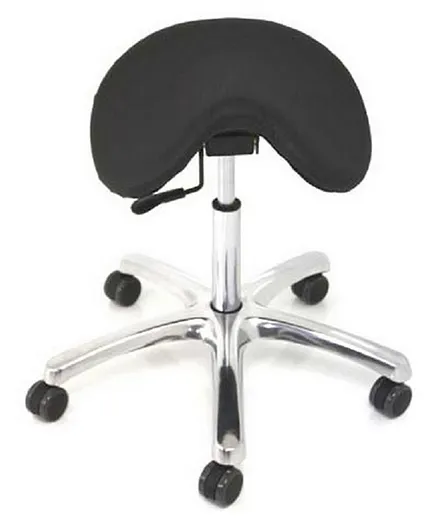 Jobri BetterPosture Saddle Chair- Black