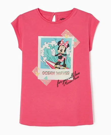 Zippy Minnie Mouse Top - Pink
