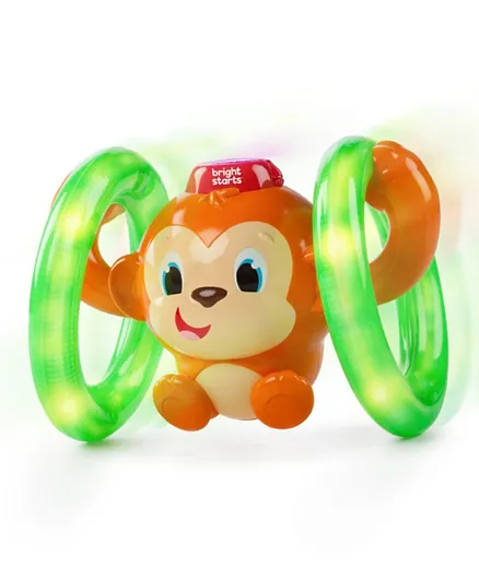 Bright Starts Roll and Glow Monkey - Multicolor