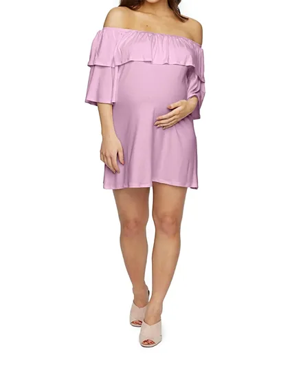 Mums & Bumps Rachel Pally Kylian Maternity Dress - Purple