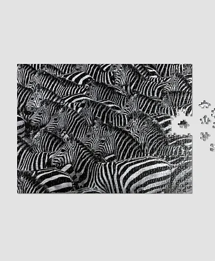 Printworks Jigsaw Puzzle Zebra, Wildlife Pattern - 500 Pieces