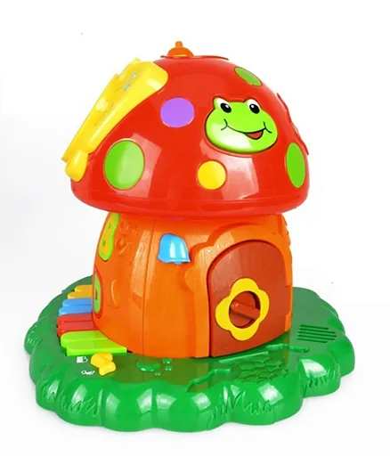 Spring Flower Magic Mushroom House Electronic Baby Toy - Multi Color