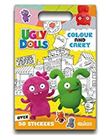 Ugly Dolls Colour and Carry - 96 Pages