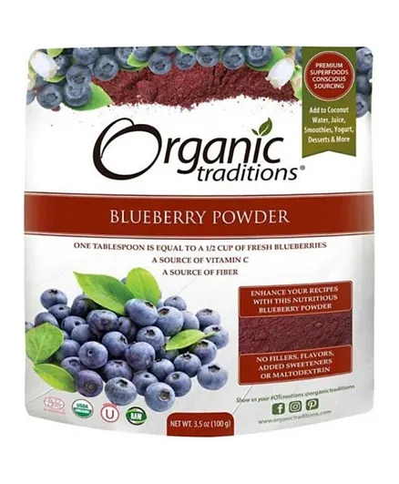 Organic Traditions Blueberry Powder - 100g