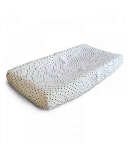 Mushie Changing Pad Cover - Bloom