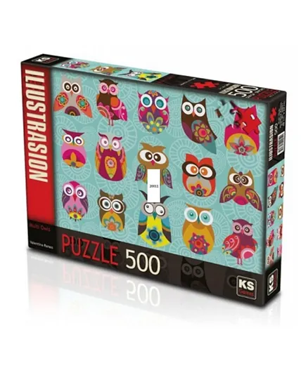 KS Games Puzzle Mutli Owis -  500  Pieces