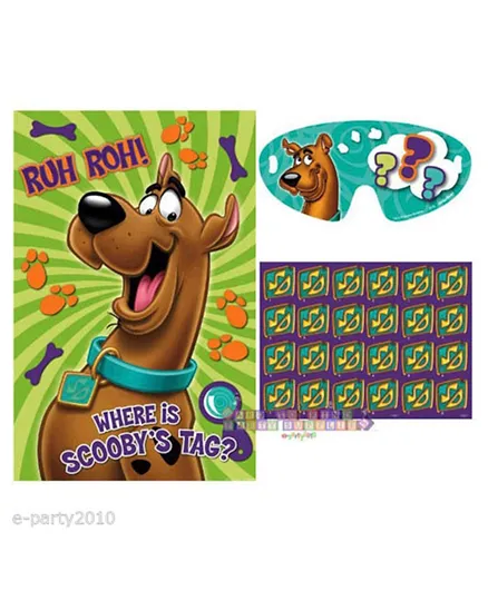Party Centre Scooby-Doo Party Game - Multicolor