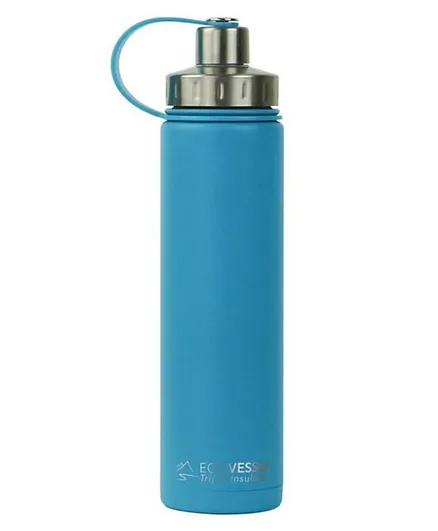 زجاجة مياه معزولة من إكوفيسيل بولدر أزرق مخضر - 700 مل