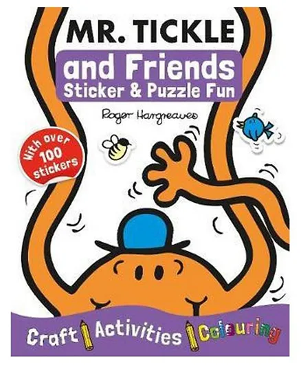 Mr. Tickle and Friends Sticker & Puzzle Fun Paperback - 16 Pages