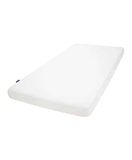 Clevamama Waterproof Mattress Protector Cot Fitted - White