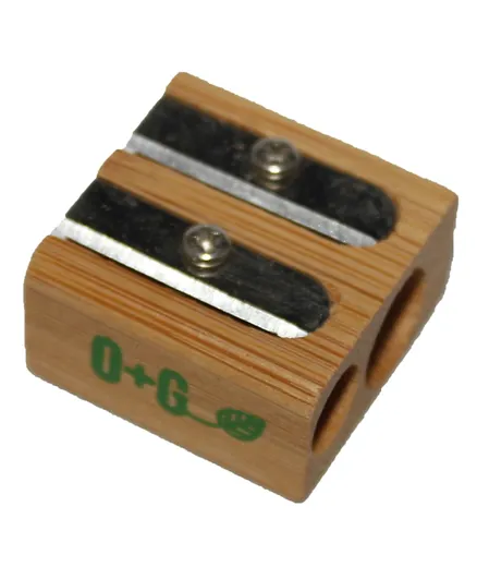Onyx And Green Double Sharpener 2403 - Brown