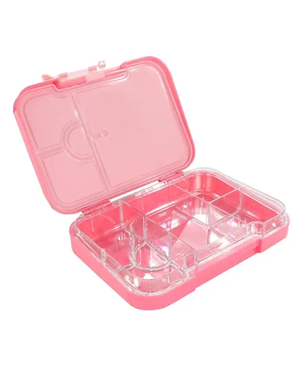 Little Angel Kid's Bento Lunch Box 6 Compartments - Pink