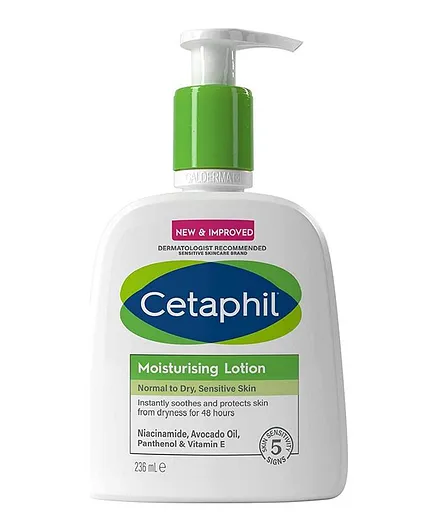 Cetaphil Normal to Dry Sensitive Skin Moisturizing Lotion - 236 mL