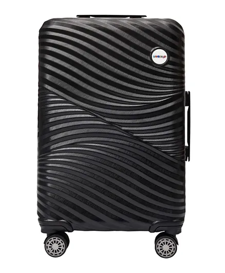 Biggdesign Moods Up Suitcase Set Black - 3 Pieces