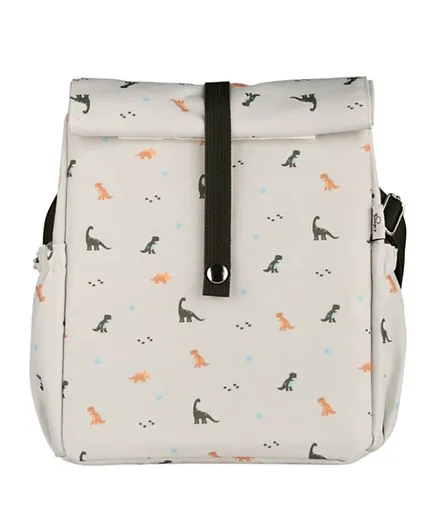 Citron Insulated Rollup Lunchbag - Dino