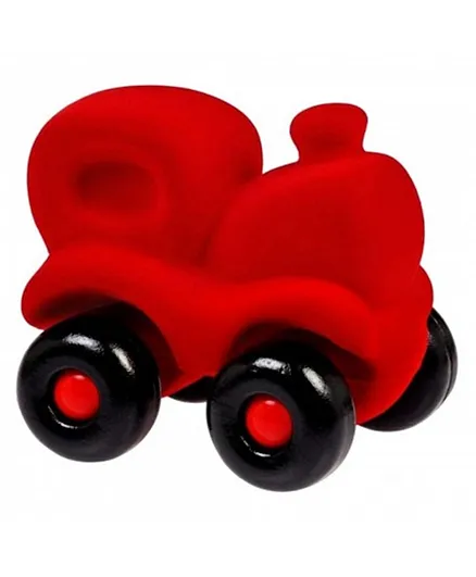 Rubbabu-Soft Baby Educational Toy The Choo-Choo Train Large -Red