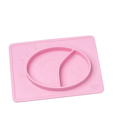 Wee Baby Silicone Placemat Plate - Assorted