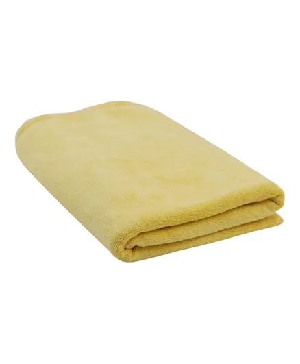 Night Angel Baby Bath Towel Super Soft - Yellow