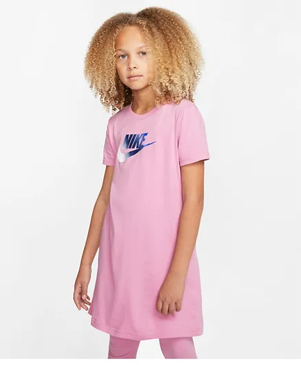 Nike Futura T-Shirt Dress - Magic Flamingo