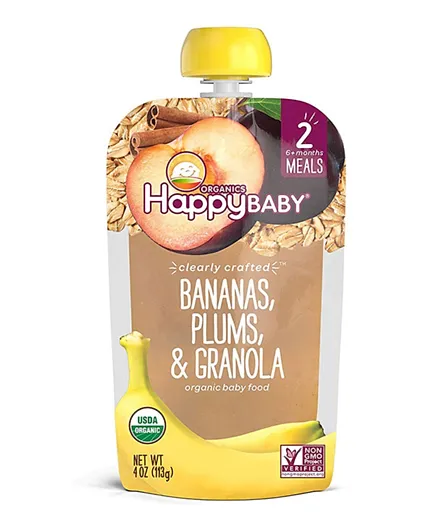 Happy Family Organic Clearly Crafted Stage 2 - 113g