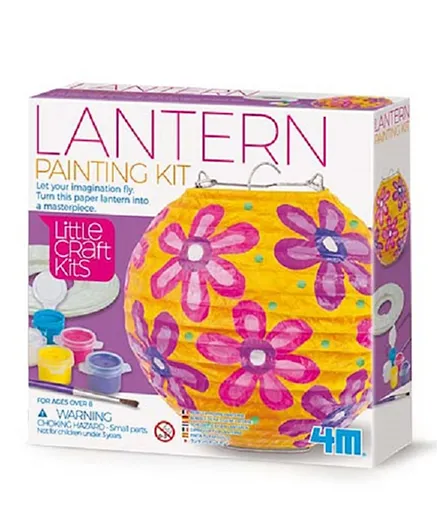 4M Little Craft Lantern Painting Kit - Multi Color