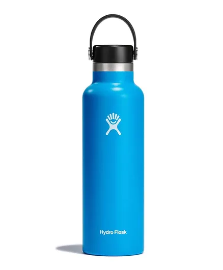 Hydroflask Standard Mouth Vacuum Water Bottle Pacific - 621mL
