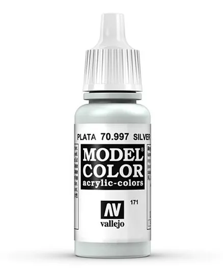 Vallejo Model Color 70.997 Silver - 17mL