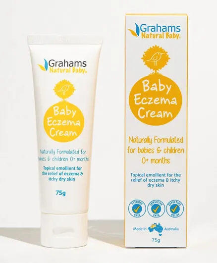 Grahams Natural Baby Eczema Cream - 75g
