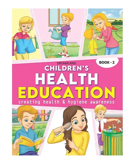 كتاب تثقيف صحي للأطفال 2 - باللغة الإنجليزية
