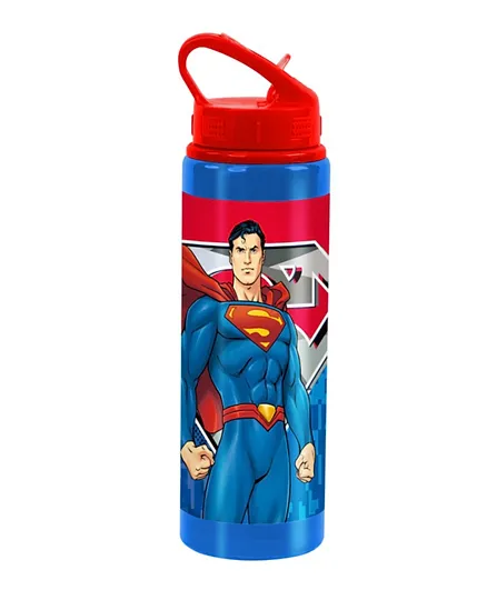Superman Aluminum Premium Water Bottle - 600mL