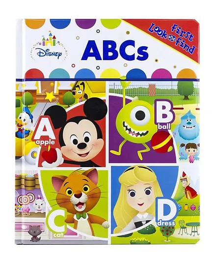 PI Kids FLF Disney Baby ABC's Box Set  Hard Bound - 16 Pages