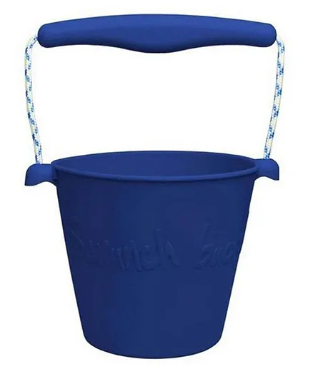 Scrunch Silicone Bucket  - Midnight Blue