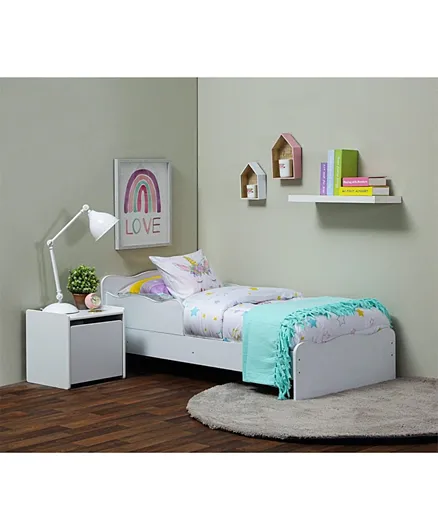 PAN Home Soneca Toddler Bed - White