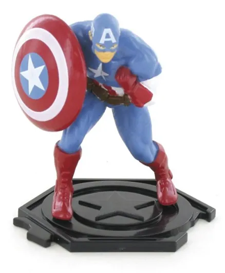 Comansi Captain America Figurine - 9 cm