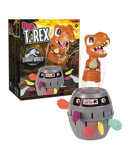 Tomy Games Pop Up T-rex - 2-4 players