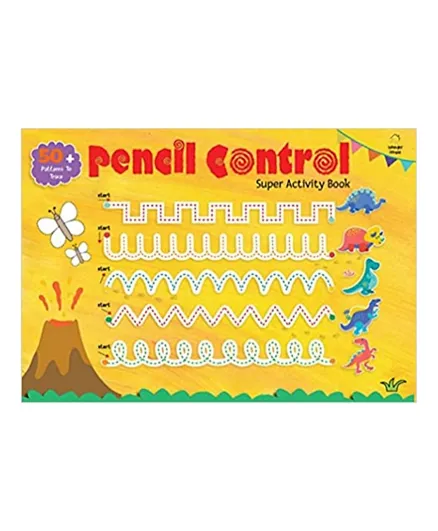 Pencil Control Super Activity Pad - 36 Pages