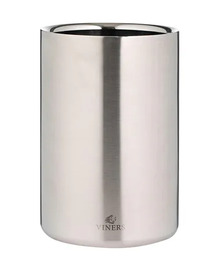 Viners Barware Double Wall Wine Cooler - Silver